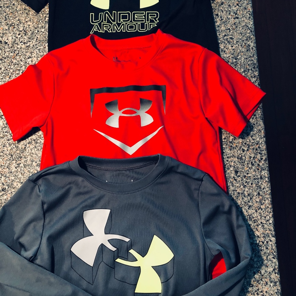 UA Boys shirt bundle